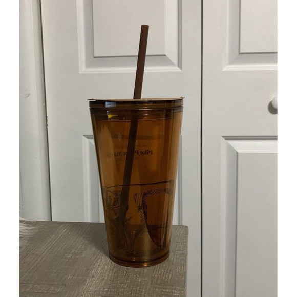 NWT Starbucks Pike Place First Store Bronze Metallic ‘Rachel Pig’ Grande - Picture 2 of 6